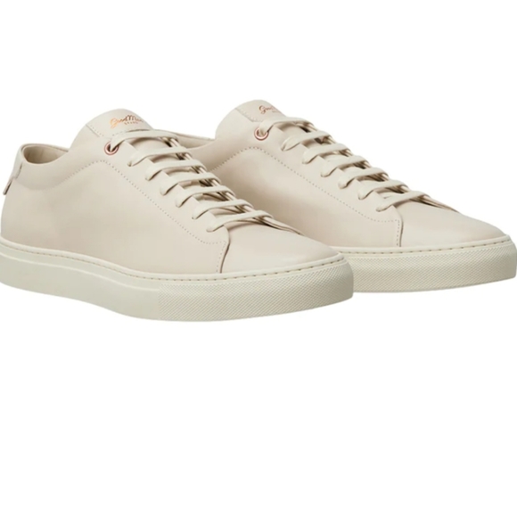 Good Man Brand Shoes Good Man Cream Leather Sneakers Poshmark